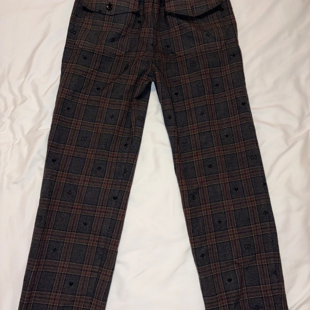 Gucci Gray Unisex Pants